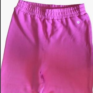 Y2K styled flaire pink sweatpants